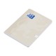 Caiet Oxford A4 60 File, Hartie Optik 80g/mp, Pefc, Coperta Plastifiata Flexibila Soft Touch, Margini Liniate, Colturi Rotunjite, Dictando, Motiv Touch Pastel