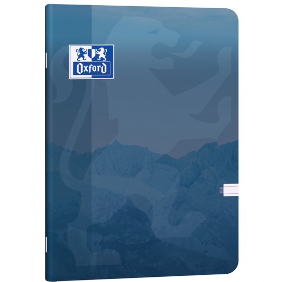 Caiet Oxford A4 80 File, Hartie Optik 80g/mp, Pefc, Coperta Plastifiata Flexibila Soft Touch, Margini Liniate, Colturi Rotunjite, Dictando, Motiv Teenager