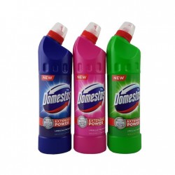 Pachet Promo: Domestos Original Blue 750 Ml + Domestos Pink 750 Ml + Domestos Pine 750 Ml