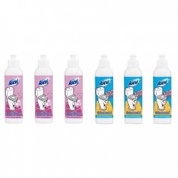 Pachet Promo: 3x Asevi Odorizant Lichid 24h Wc Chicle, 200ml+ 3x Asevi Odorizant Lichid 24h Wc Clasic, 200ml