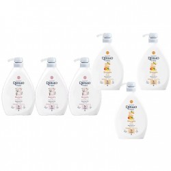 Pachet Promo: 3x Gel De Dus Dermomed Mango, 1 L + 3x Gel De Dus Dermomed White Flower 1 L