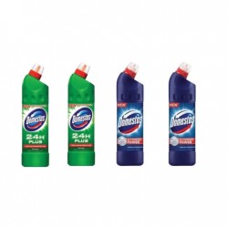 Pachet Promo: 2x Domestos Original 750 Ml + 2x Domestos Pine750 Ml