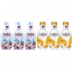 Pachet Promo: 3x Spumant De Baie Malizia Latte Di Cocco 1l + 3x Spumant De Baie Maliziacu Miere Si Ghimbir 1l