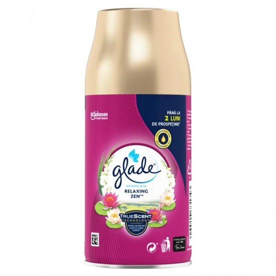 Pachet Promo: 2x Odorizant Glade Microspray & Rezerva Relaxing Zen 10ml + 2x Glade Odorizant Spray Rezerva Relaxing Zen 269ml