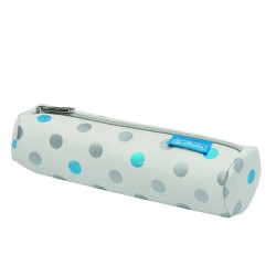 Necessaire Rotund, Imitatie De Piele, Dimensiune 20x6x6cm, Motiv Frozen Glam