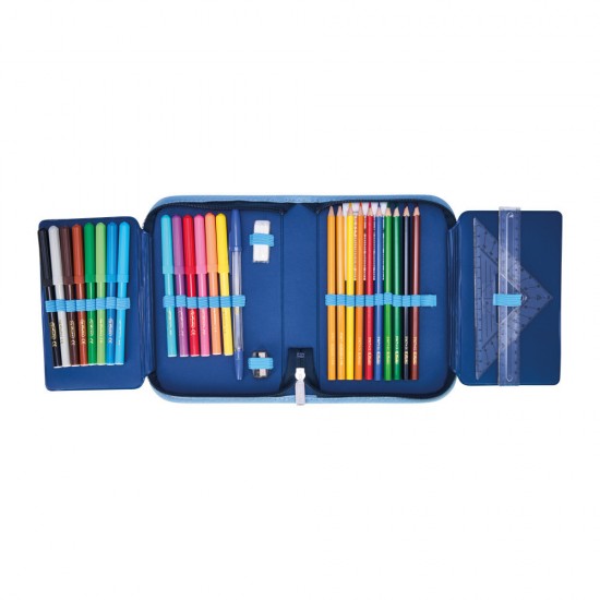 Penar Echipat 31 Piese, 2 Clape, Motiv Cosmic Explorer