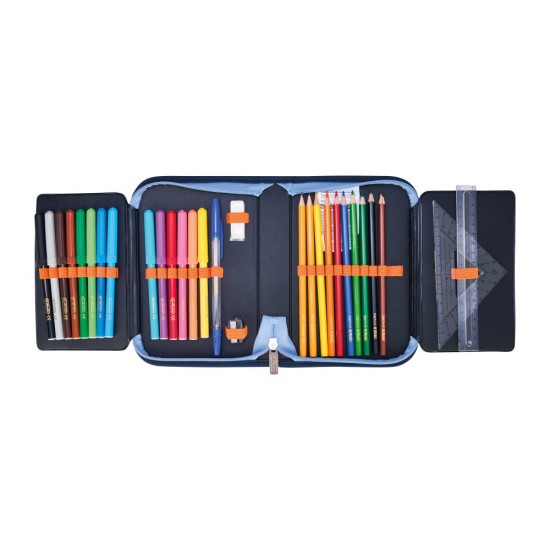 Penar Echipat 31 Piese, 2 Clape, Motiv Cosmic Techmech