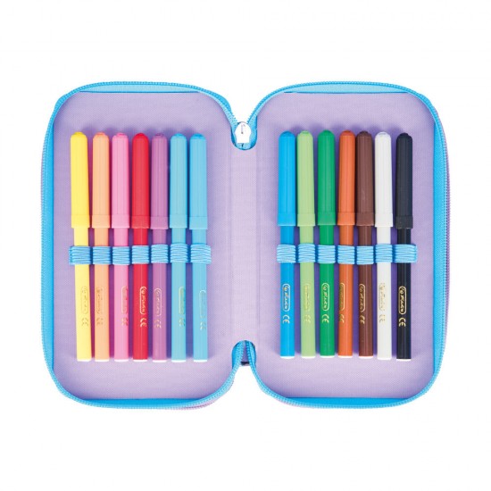 Penar Echipat 31 Piese, 3 Compartimente, Motiv Little Monster