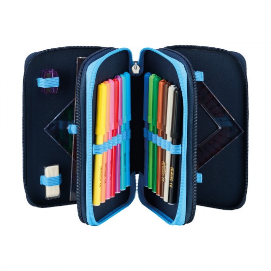 Penar Echipat 31 Piese, 3 Compartimente, Motiv Cosmic Explorer