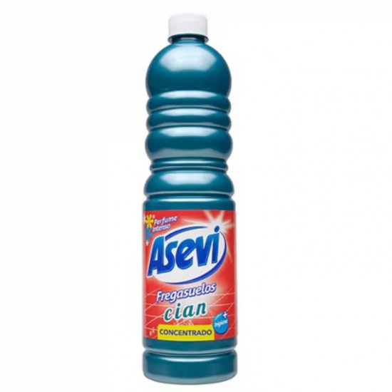 Pachet Promo: 2x Solutie Pardoseli Asevi 1l Cian+ 2x Asevi Odorizant Lichid 24h Wc Chicle, 200ml
