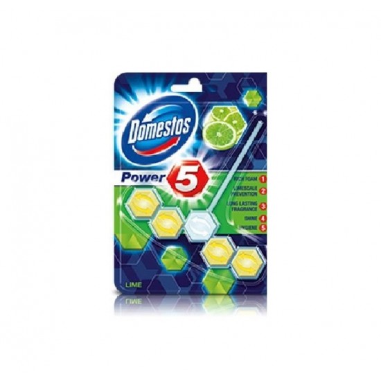 Pachet Promo: 3x Domestos White 750 Ml + 3x Domestos Power 5 Lime 55 G