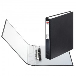 Caiet Mecanic A5 2inele Negru