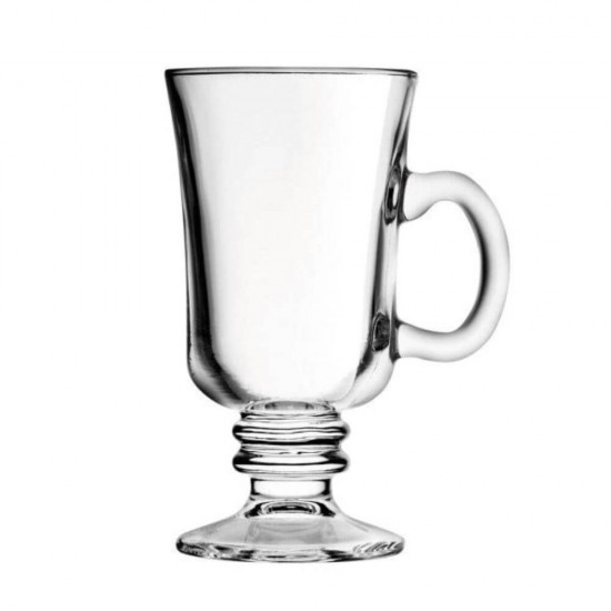 Pahare Pasabahce Irish Coffee, 225 Ml, Cana Sticla Irish Coffee, Set Pahare Bar 225 Ml