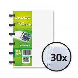 Dosar De Prezentare A6, Cu 30 Folii, Aurora Adoc - Coperta Transparenta