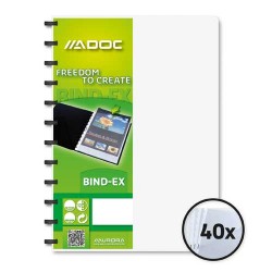 Dosar De Prezentare Cu 40 Folii Aurora Adoc - Coperta Transparenta