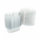 Sosiera Cu Capac Atasat Din Pp, Cantitate 30 Ml, 50 Buc/set, Culoare Transparenta