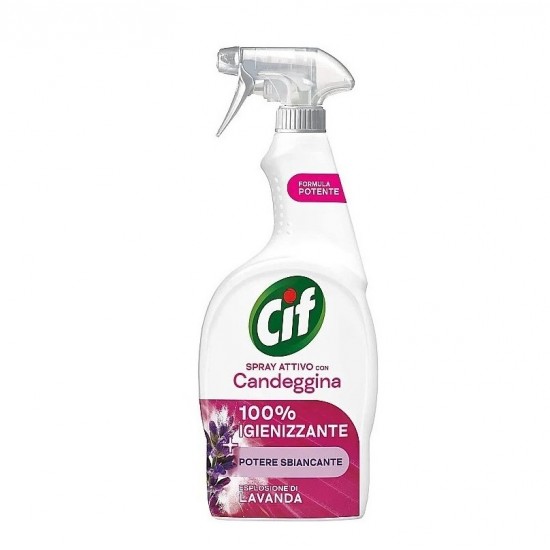 Pachet Promo: 2x Cif Spray Otet Si Eucalipt 650 Ml + 2x Cif Spray Candeggina Lavanda 650 Ml