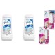 Pachet Promo: 2x Gel Odorizant Glade Marin 150 G + 2x Set Odorizant Electric Sense&spray Plus Rezerva Glade Relaxing Zen 18 Ml