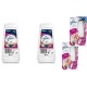 Pachet Promo: 2x Gel Odorizant Glade Relaxing Zen 150 G + 2x  Set Odorizant Electric Sense&spray Plus Rezerva Glade Relaxing Zen 18 Ml