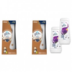 Pachet Promo: 2x Odorizant De Camera Glade Aparat & Rezerva Sandalwood & Jasmine 269ml + 2x Gel Odorizant Glade Lavanda 150 G