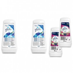 Pachet Promo: 2x Gel Odorizant Glade Marin 150 G + 2x Gel Odorizant Glade Relaxing Zen 150 G