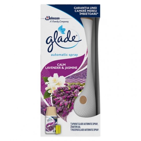 Pachet Promo: 2x Gel Odorizant Glade Marin 150 G + 2x Odorizant De Camera Glade Aparat & Rezerva Lavander & Jasmine 269ml