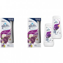 Pachet Promo: 2x Gel Odorizant Glade Lavanda 150 G + 2x Odorizant De Camera Glade Aparat & Rezerva Lavander & Jasmine 269ml