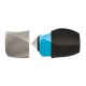 Stilou Twist Color Blocking, Penita M, Grip Ergonomic, Ambidextru, 1 Rezerva Mare Inclusa, Prezentare Pe Display 15 Buc, Diverse Culori