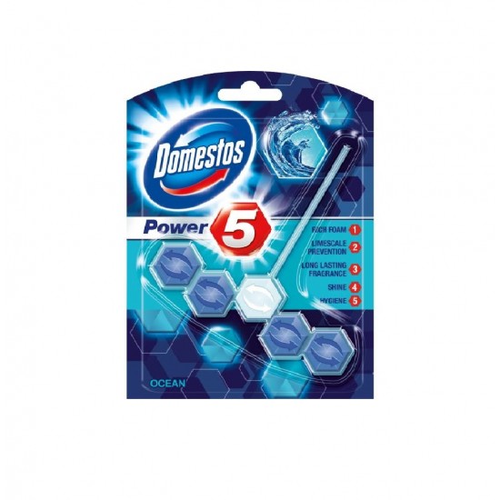 Pachet Promo: 3x Domestos Power 5 Ocean 55 G + 3x Domestos Power 5 Ocean 3 X 55 G