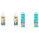 Pachet Promo: 2x Solutie Pardoseli Asevi 1l Ph Neutru + 2x Asevi Odorizant Lichid 24h Wc Elegant, 200ml