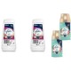Pachet Promo: 2x Gel Odorizant Glade Relaxing Zen 150 G + 2x Glade Odorizant Spray Rezerva Exotic Tropical Blossoms 269ml