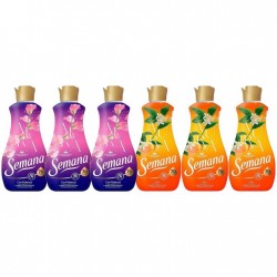 Pachet Promo: 3x Balsam Rufe Semana Aura Confidence 1.4l + 3x Balsam Rufe Semana Aura Joy 1.4l