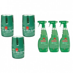 Pachet Promo: 3x Sano Green 150g + 3x Sano Clear Green 1l