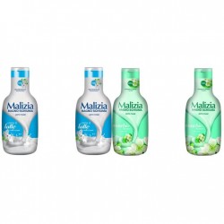 Pachet Promo: 2x Spumant De Baie Malizia Milk Cream  1l + 2x Spumant De Baie Malizia Cu Mosc Alb 1l