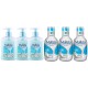 Pachet Promo: 3x Sapun Lichid Malizia  Muschio Bianco 300 Ml + 3x Spumant De Baie Malizia Milk Cream 1l