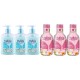 Pachet Promo: 3x Sapun Lichid Malizia  Muschio Bianco 300 Ml + 3x Spumant De Baie Malizia Fiori Di Lotto, Monoi 1l