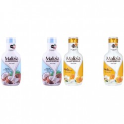 Pachet Promo: 2x Spumant De Baie Malizia Latte Di Cocco 1l + 2x Spumant De Baie Maliziacu Miere Si Ghimbir 1l
