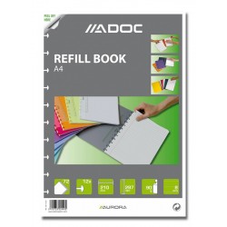 Rezerva Caiet A4, 72 File - 90g/mp, Aurora Adoc - Dictando