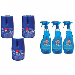 Pachet Promo: 3x Sano Blue 150g + 3x Sano Clear Blue 1l