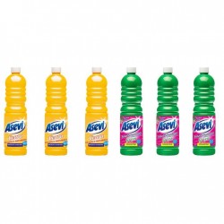 Pachet Promo: 3x Solutie Pardoseli Asevi 1l Ceara + 3x Solutie Pardoseli Asevi 1l Green