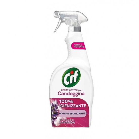 Pachet Promo: 3x Cif Spray Candeggina Lavanda 650 Ml + 3x Cif Cream Original 300 Ml