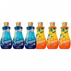 Pachet Promo: 3x Balsam Rufe Semana Aura Energy 1.4l + 3x Balsam Rufe Semana Aura Joy 1.4l