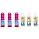 Pachet Promo: 3x Solutie Pardoseli Asevi 1l Mio + 3x Asevi Odorizant Lichid 24h Wc Elegant, 200ml