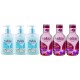 Pachet Promo: 3x Sapun Lichid Malizia  Muschio Bianco 300 Ml + 3x Spumant De Baie Malizia Cu Goji Si Flori De Goji 1l
