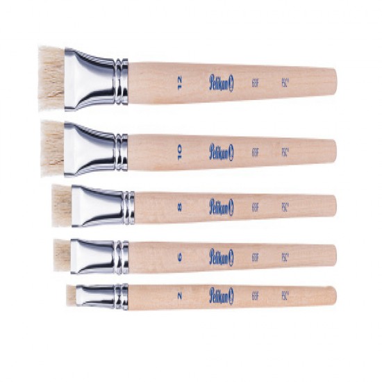 Set 5 Pensule Starter (seria 613f: 2, 4, 8, 10, 12), Prezentare Pe Blister