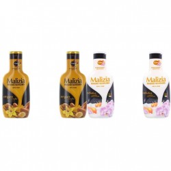 Pachet Promo: 2x Spumant De Baie Malizia Cu Ulei De Argan Si Vanilie + 2x Spumant De Baie Malizia Orhidea & Ambra 1l
