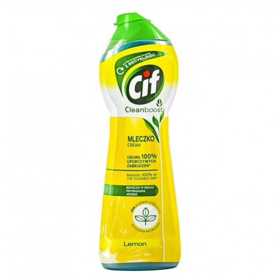 Pachet Promo: 2x Cif Spray Candeggina Lamaie 650 Ml + 2x Cif Cream Lemon 300 Ml