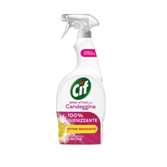 Pachet Promo: 2x Cif Spray Candeggina Lamaie 650 Ml + 2x Cif Cream Lemon 300 Ml