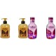 Pachet Promo: 2x Sapun Lichid Malizia Vanilie Si Argan 300 Ml + 2x Spumant De Baie Malizia Cu Goji Si Flori De Goji 1l