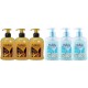 Pachet Promo: 3x Sapun Lichid Malizia  Vanilie Si Argan 300 Ml + 3x Sapun Lichid Malizia Muschio Bianco 300 Ml